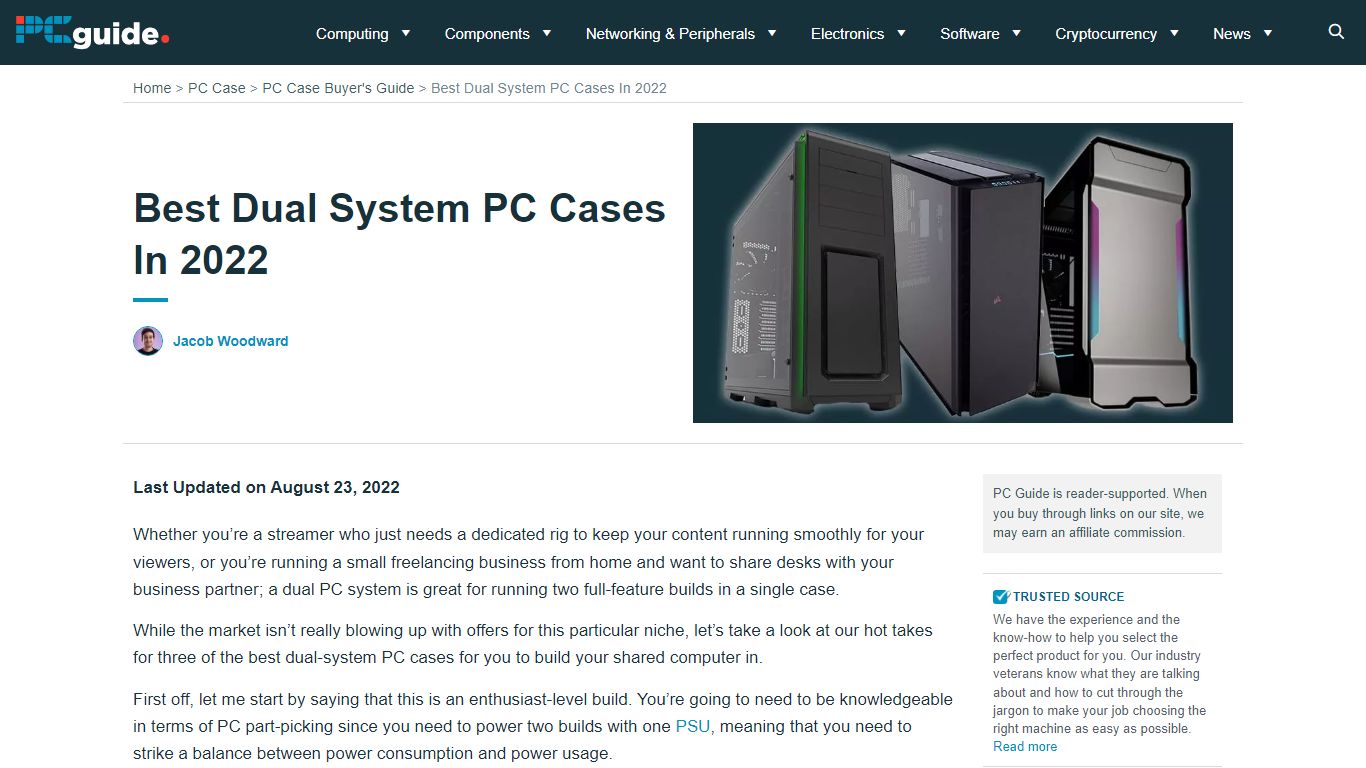 Our 3 Best Dual System PC Cases In 2022 - PC Guide